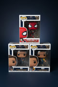 Lot funko pop Spiderman no way home Spiderman , MJ et ned